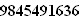 9845491636